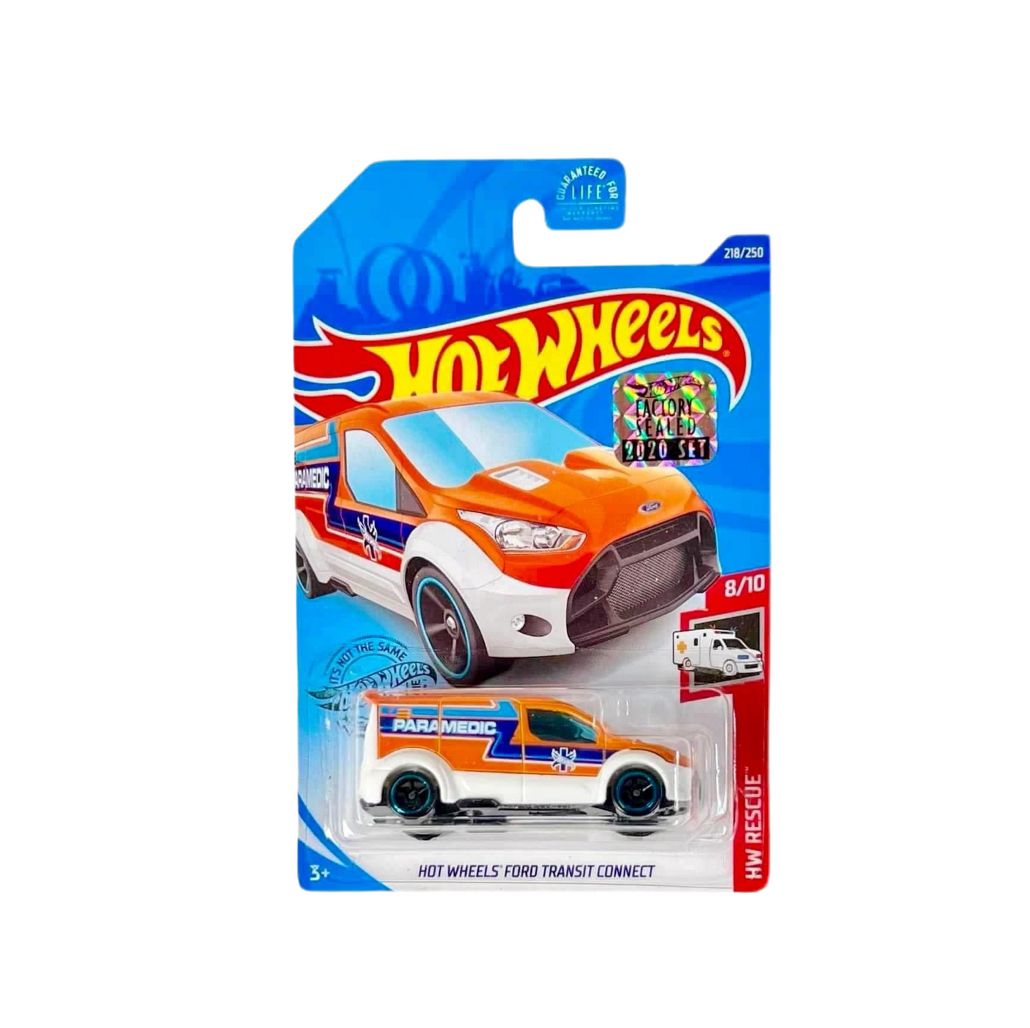 Hotwheels Ford Transit Connect w/ Factory Seal